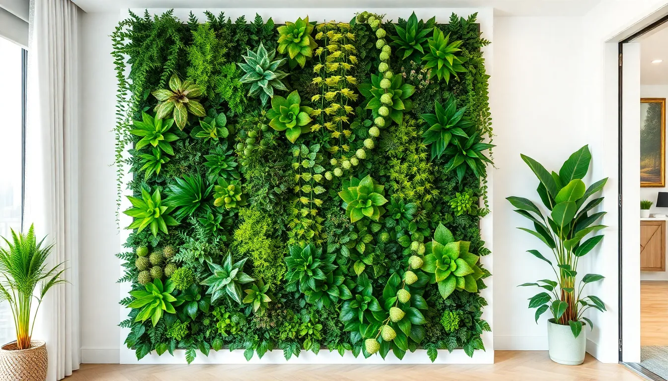 Transform Your Space: 10 Stunning Artificial Wall Plants Decor Ideas That Look Real 1