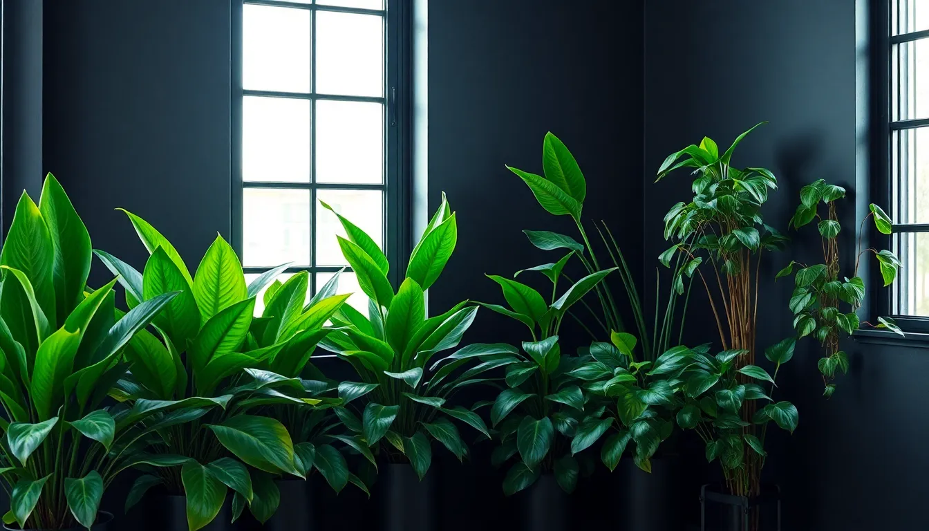 Black Room with Plants: 7 Stunning Design Ideas That Transform Your Space 1