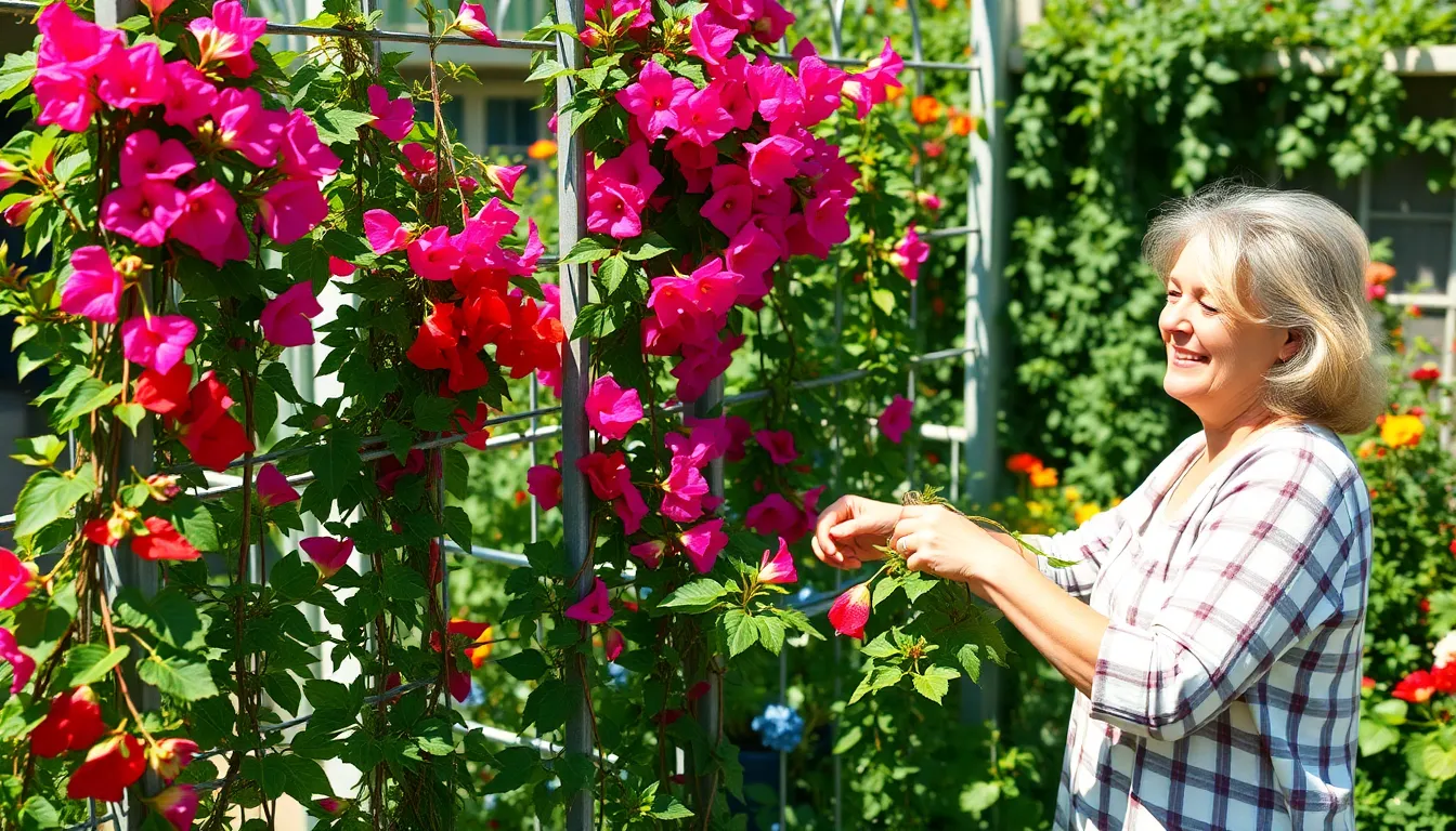 Complete Guide to Growing Climbing Plants in Pots: Transform Your Space with Vertical Gardens 2 Complete Guide to Growing Climbing Plants in Pots: Transform Your Space with Vertical Gardens 1