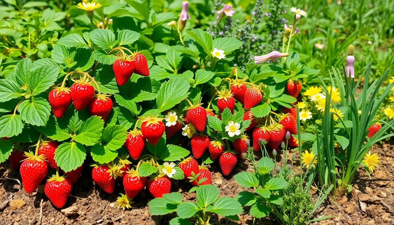 15 Best Companion Plants for Strawberries That Boost Growth & Repel Pests 2 15 Best Companion Plants for Strawberries That Boost Growth & Repel Pests 1