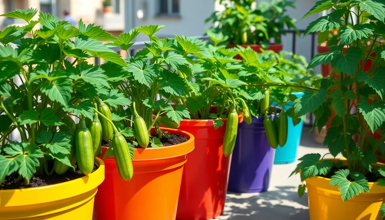 How to Grow Cucumber Plants in Pots: Complete Container Gardening Guide 2 How to Grow Cucumber Plants in Pots: Complete Container Gardening Guide 1