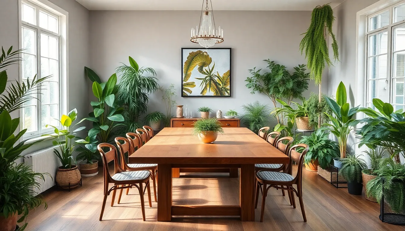 15 Best Plants for Your Dining Room + Design Tips That Actually Work 2 15 Best Plants for Your Dining Room + Design Tips That Actually Work 1