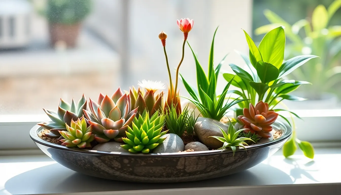 25 Stunning Dish Garden Ideas Plants: Create Mini Indoor Landscapes That Thrive 2 25 Stunning Dish Garden Ideas Plants: Create Mini Indoor Landscapes That Thrive 1