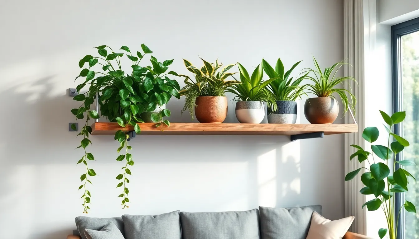 15 Floating Shelf with Plants Ideas That'll Transform Your Small Space Into a Green Oasis 1