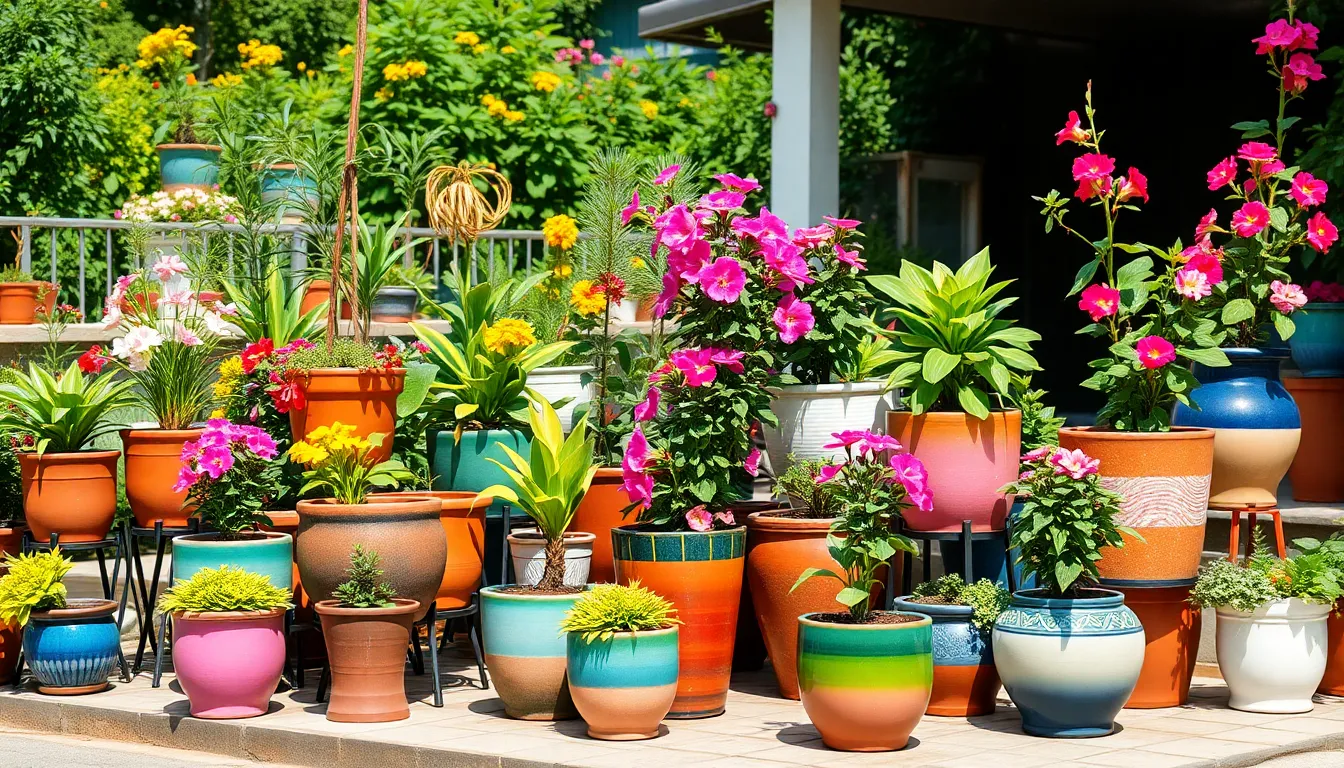 How to Create a Stunning Flower Bed with Potted Plants: Design Tips & Plant Ideas 2 How to Create a Stunning Flower Bed with Potted Plants: Design Tips & Plant Ideas 1
