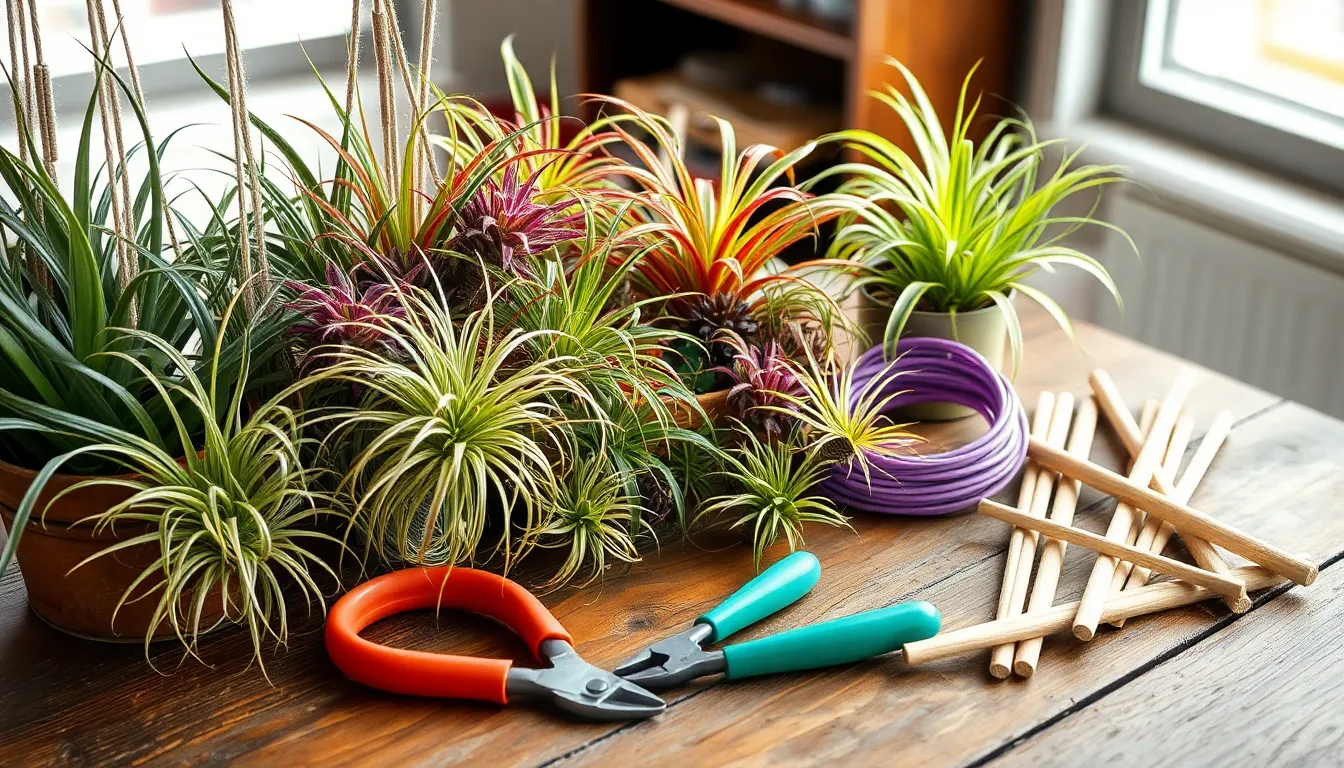 DIY Hanging Air Plants: 5 Easy Ways to Create Stunning Displays at Home 2 DIY Hanging Air Plants: 5 Easy Ways to Create Stunning Displays at Home 1