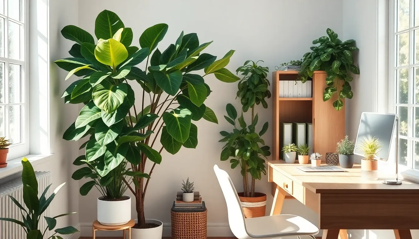 Transform Your Home Office with Plants: 15 Best Varieties for Maximum Productivity 2 Transform Your Home Office with Plants: 15 Best Varieties for Maximum Productivity 1