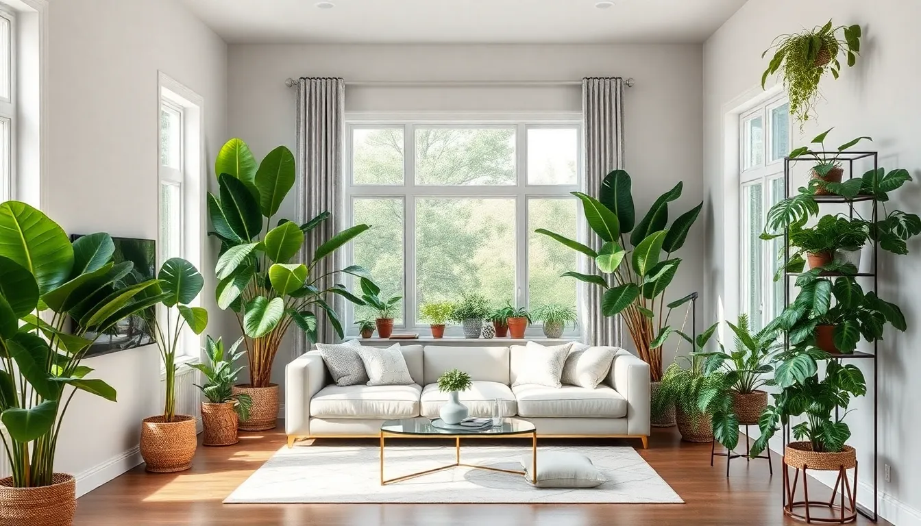 15 Indoor Plants Decor Ideas That Will Transform Your Living Room Into a Green Oasis 1
