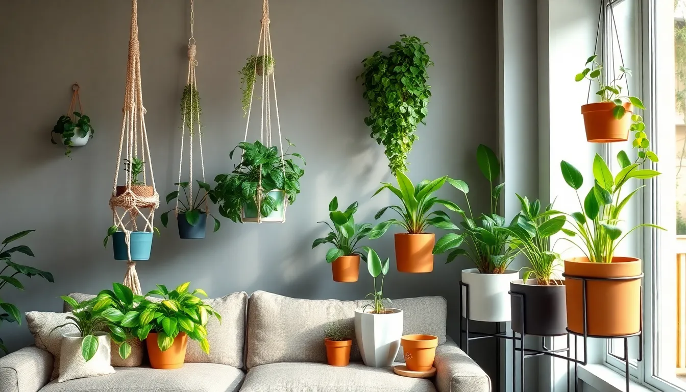 11 Best Living Room Hanging Plants That Transform Any Space (+ Care Tips) 2 11 Best Living Room Hanging Plants That Transform Any Space (+ Care Tips) 1