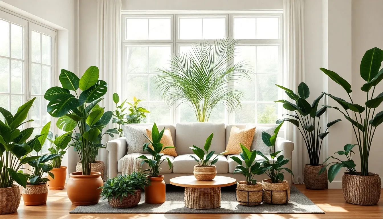 25 Stunning Living Room With Plants Ideas to Transform Your Space 1