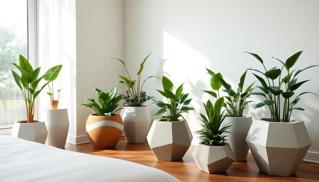 7 Simple Ways to Create a Minimalist Bedroom with Plants That Purify Air 2 7 Simple Ways to Create a Minimalist Bedroom with Plants That Purify Air 1