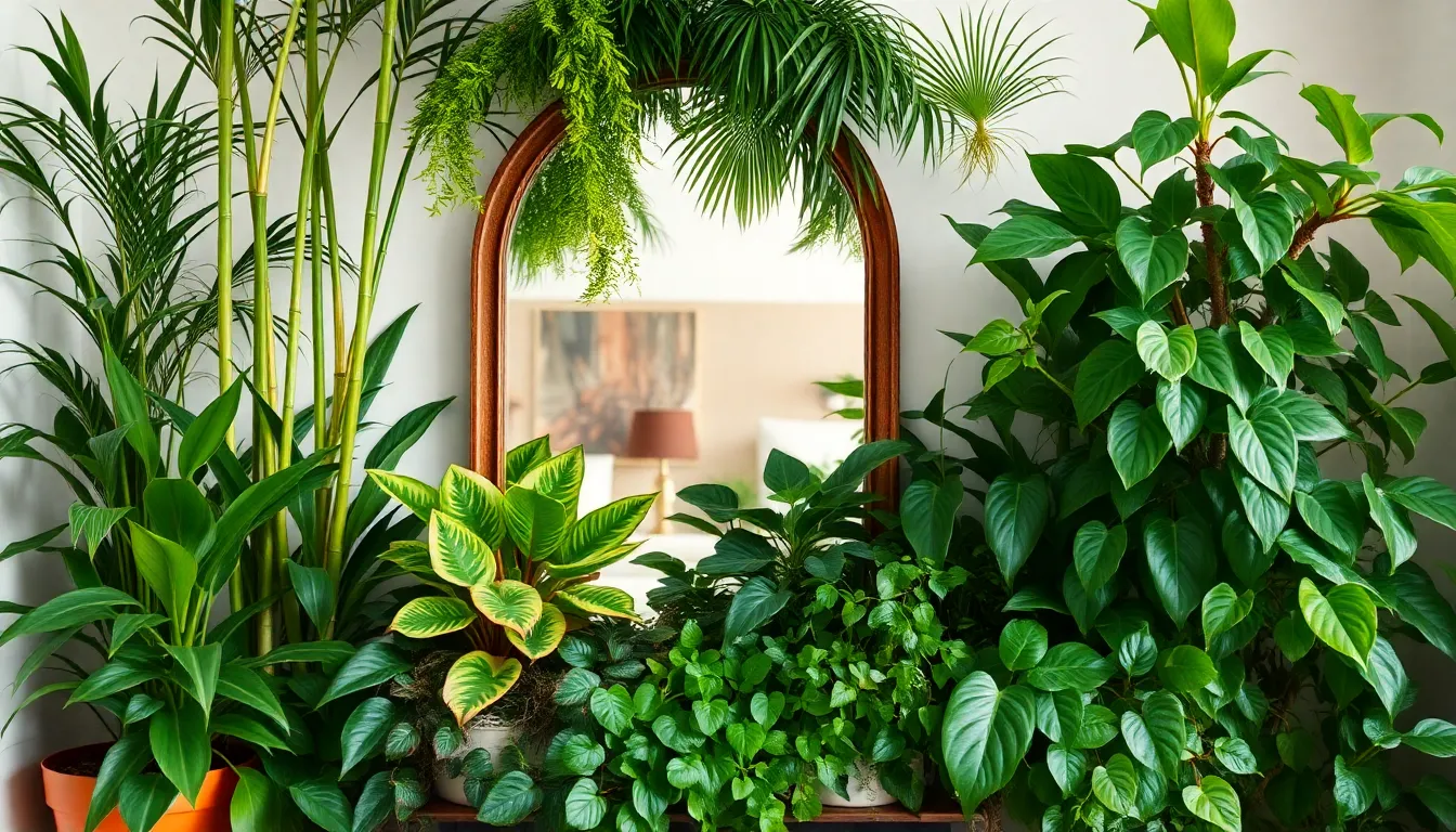Mirror With Plants Around It: 7 Stunning Ways to Transform Your Space 2 Mirror With Plants Around It: 7 Stunning Ways to Transform Your Space 1
