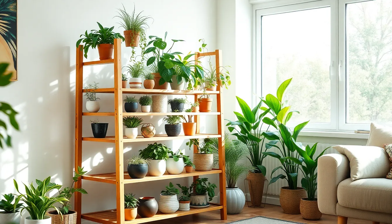 Wood Stand for Plants: Complete Guide to Choosing the Perfect Indoor Garden Display 2 Wood Stand for Plants: Complete Guide to Choosing the Perfect Indoor Garden Display 1