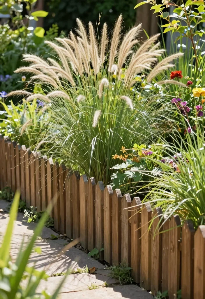 10 Along Fence Ideas to Maximize Border Planting Space 8. Decorative Fencing Plants 0