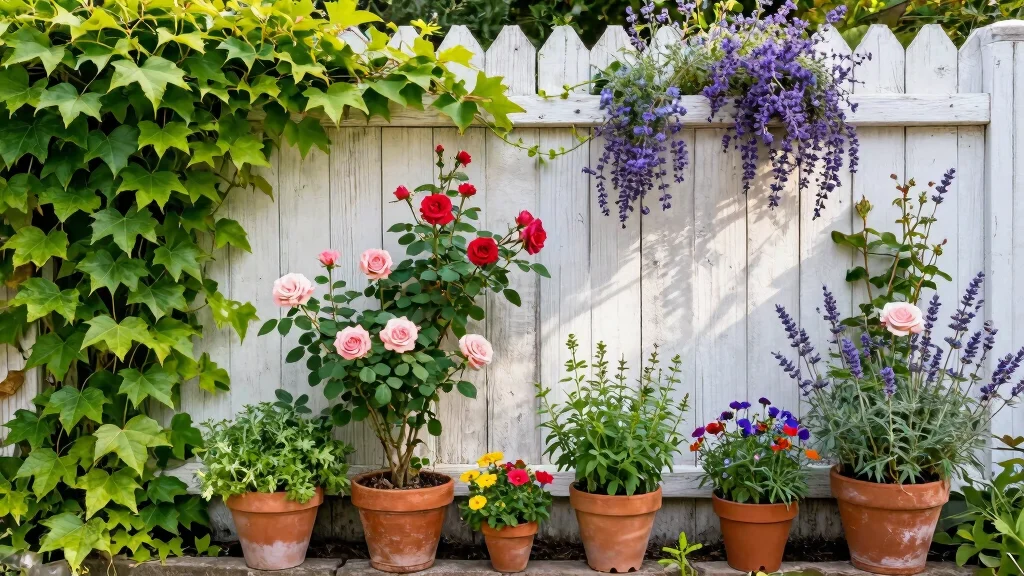 10 Along Fence Ideas to Maximize Border Planting Space