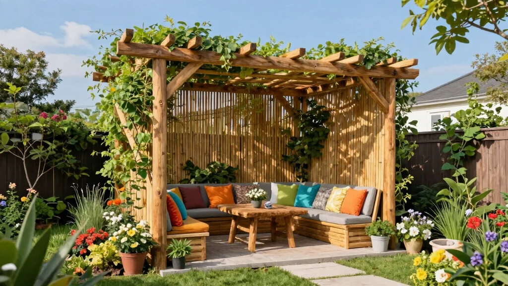 10 Angled Pergola Ideas for Modern Backyard Design