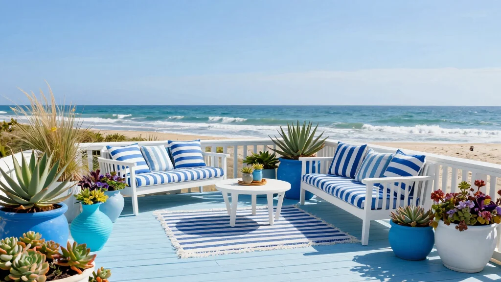 10 Blue Patio Ideas for Fresh and Coastal Style Spaces