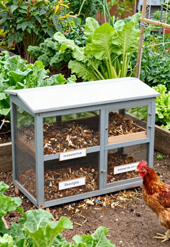 10 Chicken Coop Backyard Ideas for Practical Homestead Living - 7. The Integrated Composting Coop 1