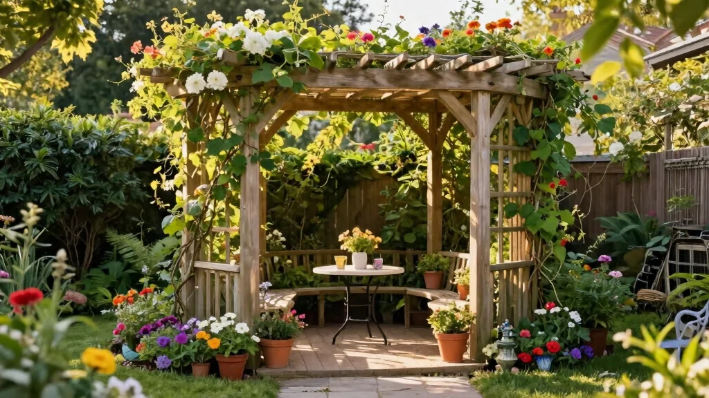 10 Corner Garden Pergola Ideas for Compact Yard Layouts
