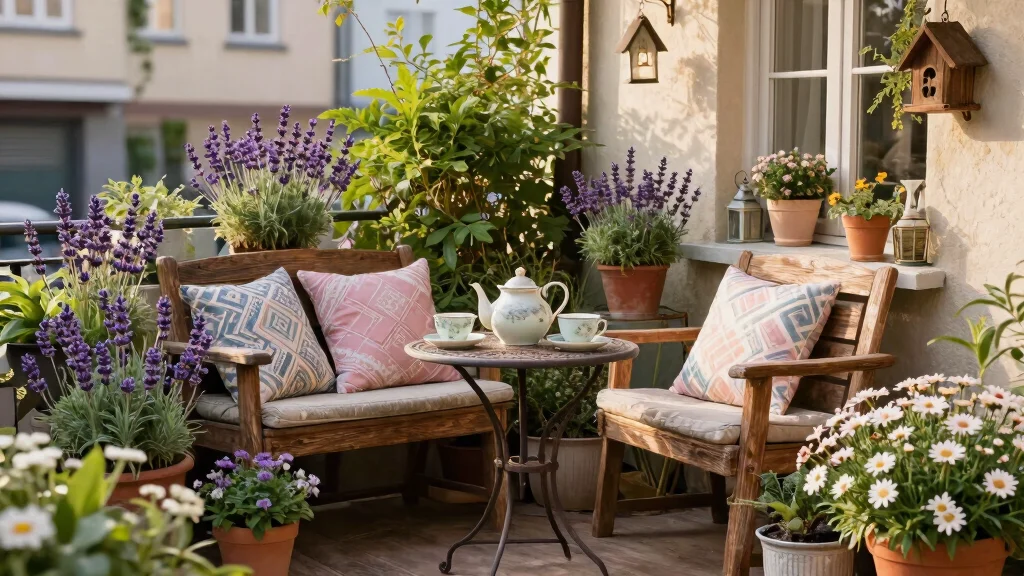 10 Cottage Garden Patio Ideas for Soft and Charming Design