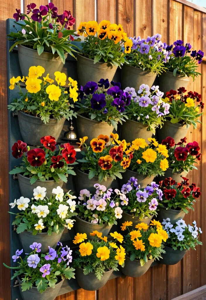 10 Flower Fence Ideas to Add Color Along Garden Borders 3. Vertical Garden Walls 0