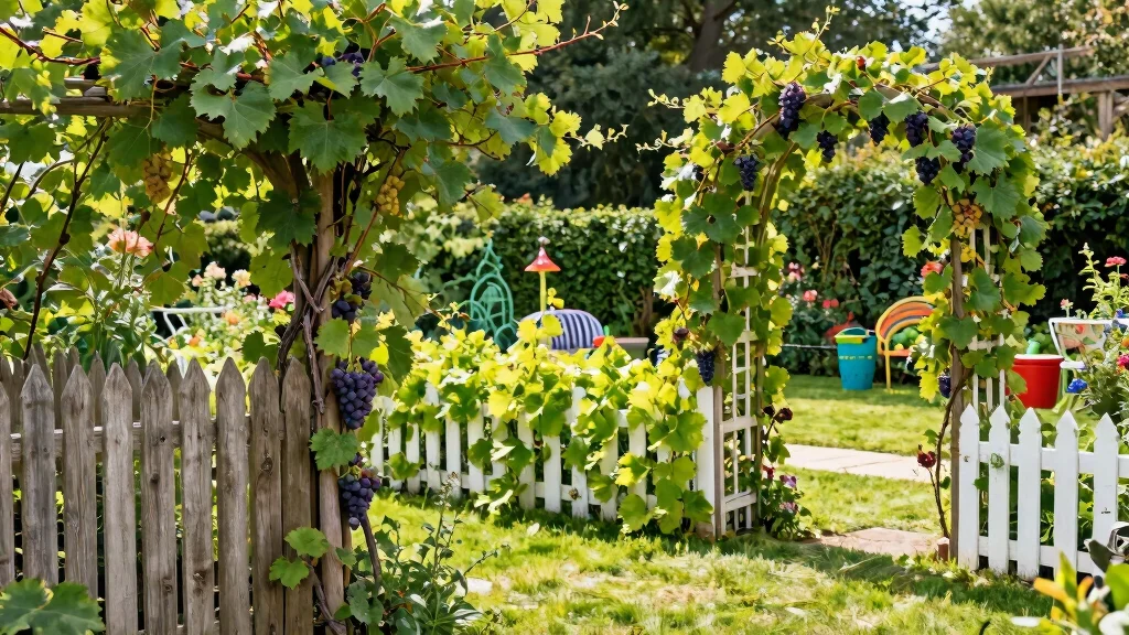 10 Grape Fence Ideas for Productive and Attractive Yards