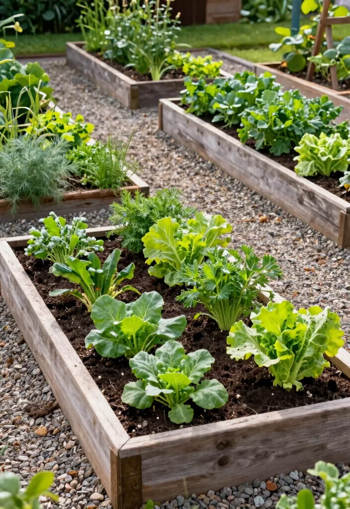 10 Half Acre Backyard Ideas for Balanced and Functional Outdoor Living - 4. Raised Garden Beds for Easier Gardening 1