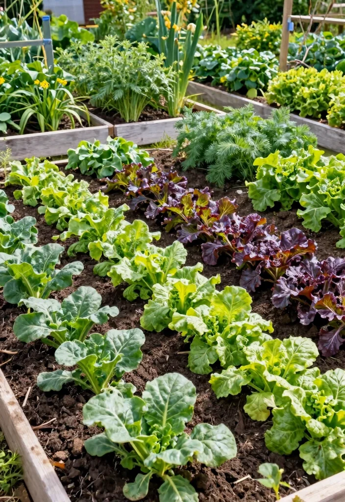 10 Half Acre Backyard Ideas for Balanced and Functional Outdoor Living - 9. Seasonal Vegetable Gardens for Year-Round Harvest 1