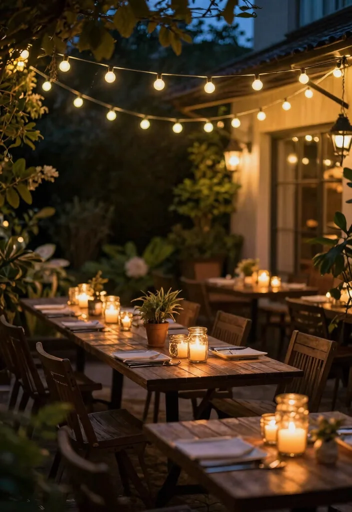 10 Natural Patio Ideas for Organic and Relaxed Outdoor Spaces - 10. Sustainable Lighting for Ambient Evenings 1