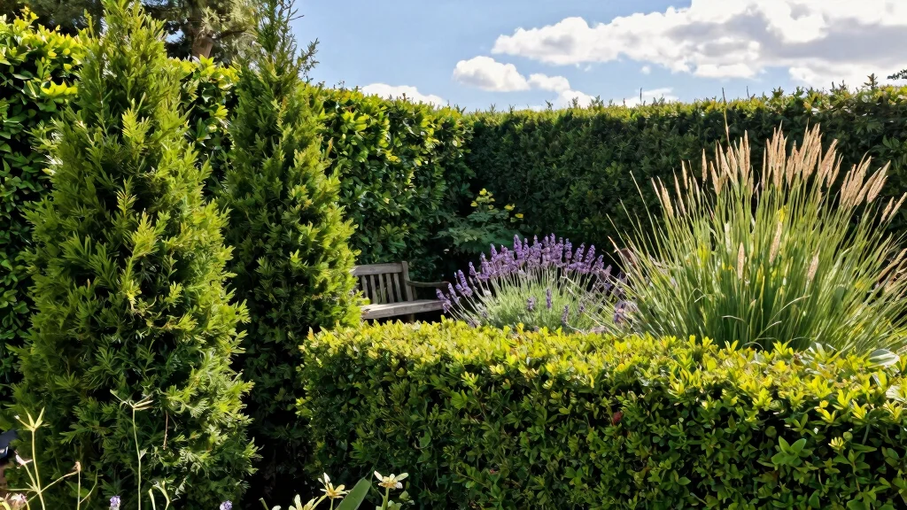 10 Natural Privacy Fence Ideas Using Hedges and Plants