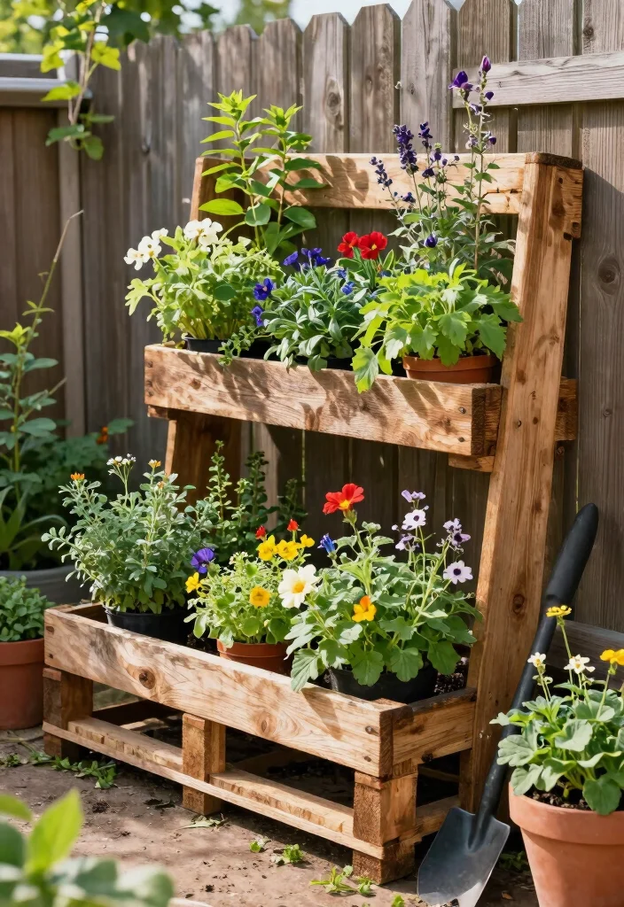 10 Outback Patio Ideas for Rustic and Durable Style 2 10 Outback Patio Ideas for Rustic and Durable Style 2. DIY Vertical Pallet Garden 0