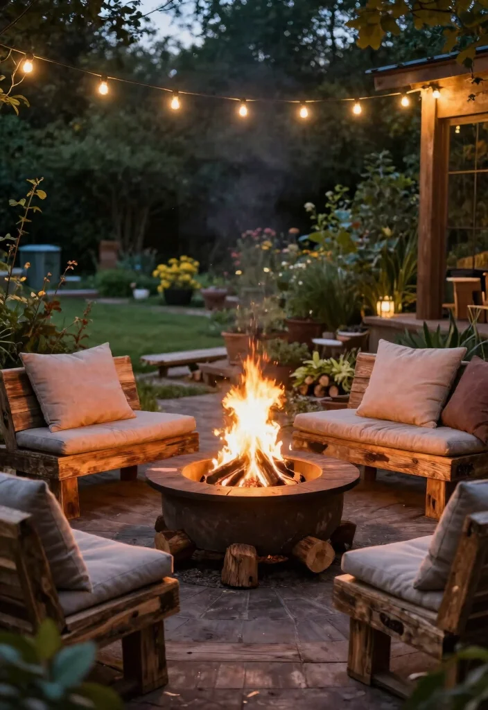10 Outback Patio Ideas for Rustic and Durable Style 4 10 Outback Patio Ideas for Rustic and Durable Style 4. Eco Friendly Fire Pit 0