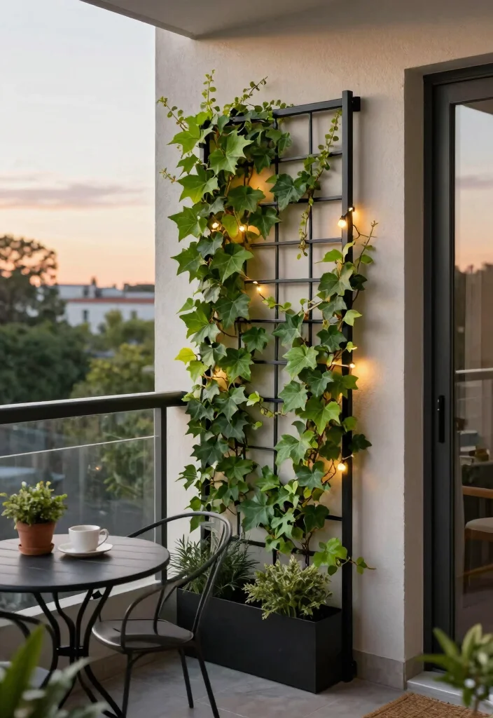 10 Planter Trellis Ideas for Small Space Vertical Gardening - 2. Wall-Mounted Trellis: Go Vertical! 1