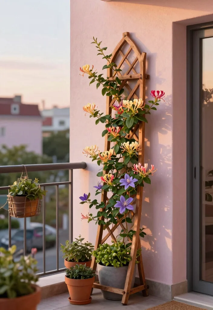 10 Planter Trellis Ideas for Small Space Vertical Gardening - 9. Freestanding Trellis: Flexibility and Style 1