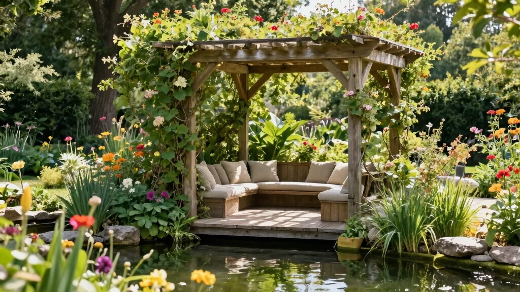 10 Pond Pergola Ideas for Shaded and Serene Water Features