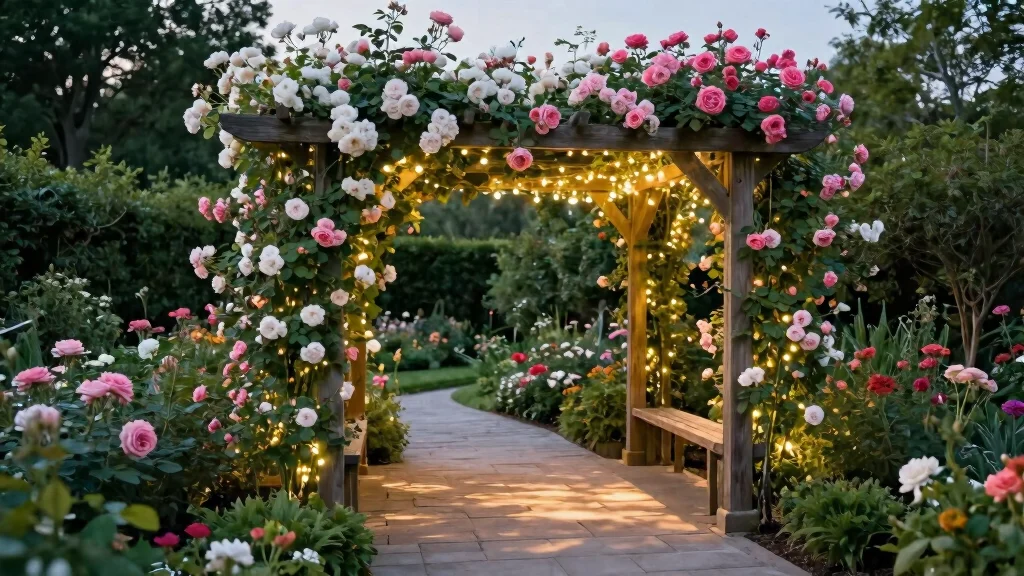 10 Rose Pergola Ideas for Romantic Garden Spaces