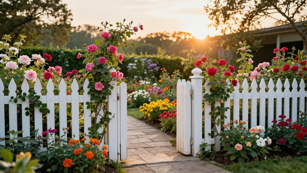 10 White Garden Fence Ideas for Clean and Classic Style