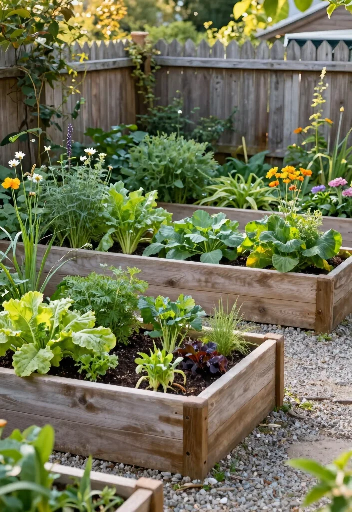 12 Backyard Ideas for Small Yards That Feel Open and Livable - 2. Raised Garden Beds: Efficient and Accessible 1