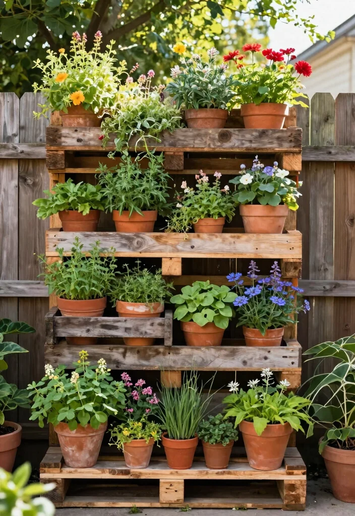 14 Backyard Ideas on a Budget for Easy and Affordable Upgrades 1 14 Backyard Ideas on a Budget for Easy and Affordable Upgrades 1. Vertical Garden Wall 0