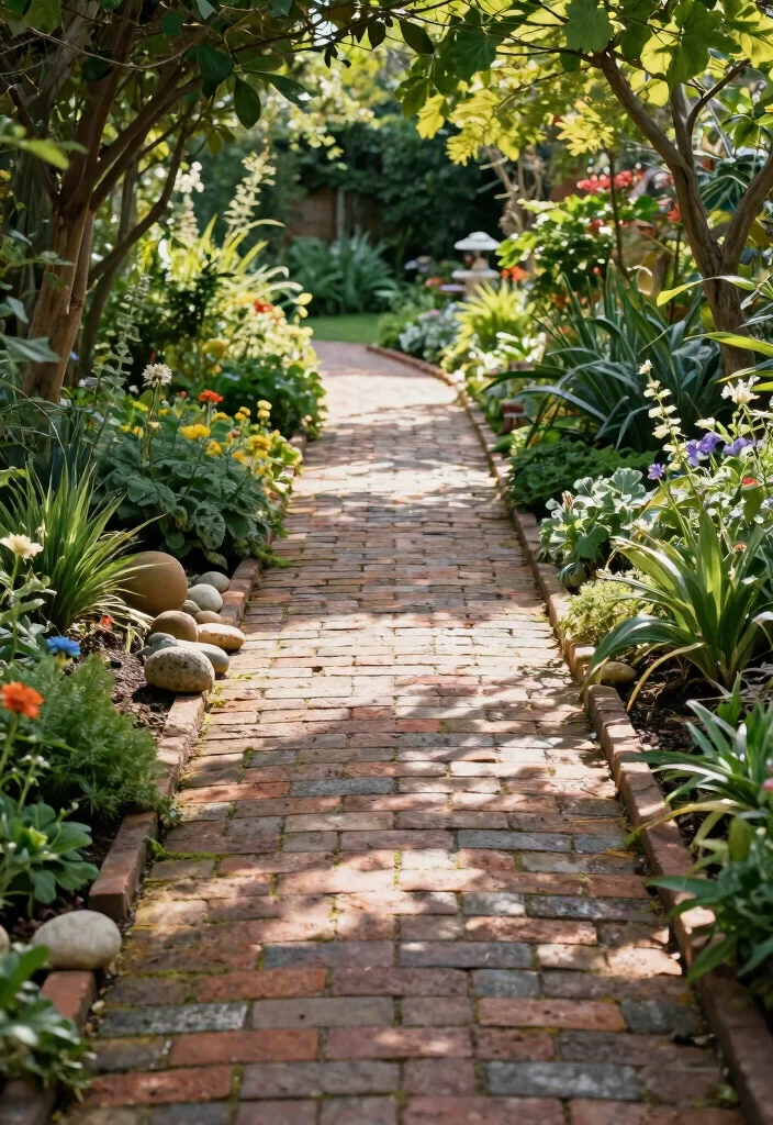 14 Backyard Ideas on a Budget for Easy and Affordable Upgrades 4 14 Backyard Ideas on a Budget for Easy and Affordable Upgrades 4. Budget Friendly Pathway 0