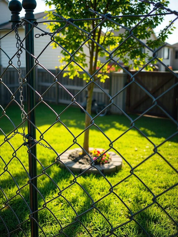 affordable durable utilitarian chain link fencing