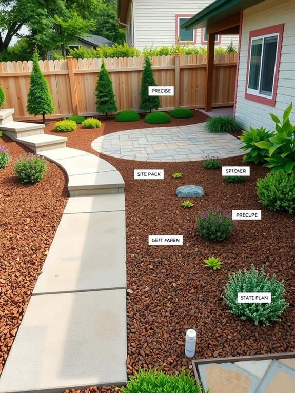 backyard goals site planning