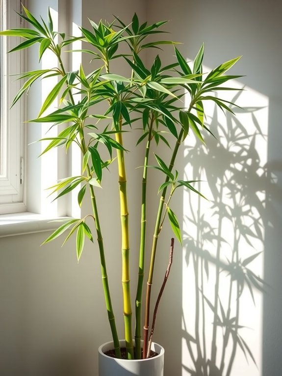 bamboo light needs and spacing