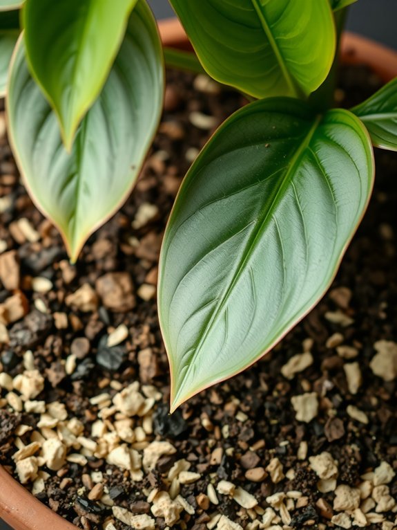 breathable mix slight root bound repotting