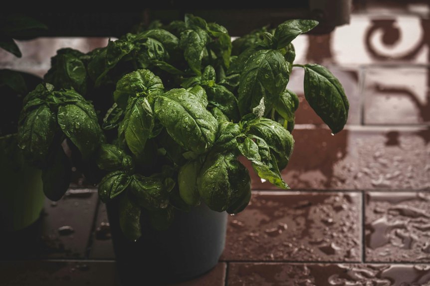 care for basil diligently
