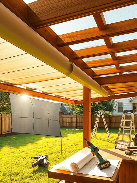 choosing pergola roof installation options