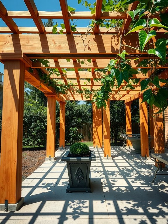 climbing vines for pergola shade