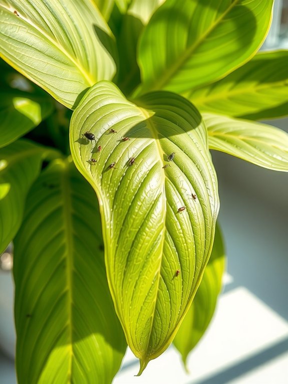 close up pest identification and damage assessment