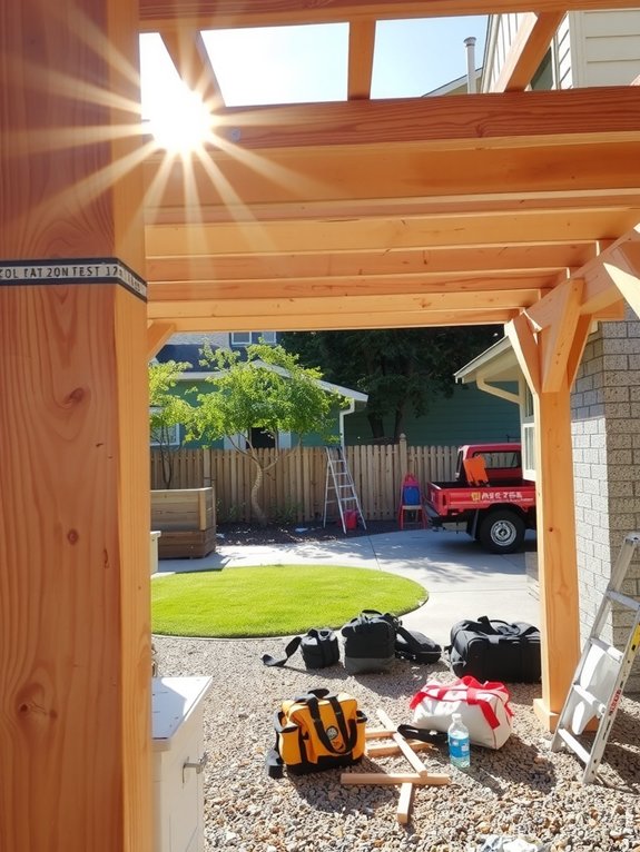 diy pergola save vs risk