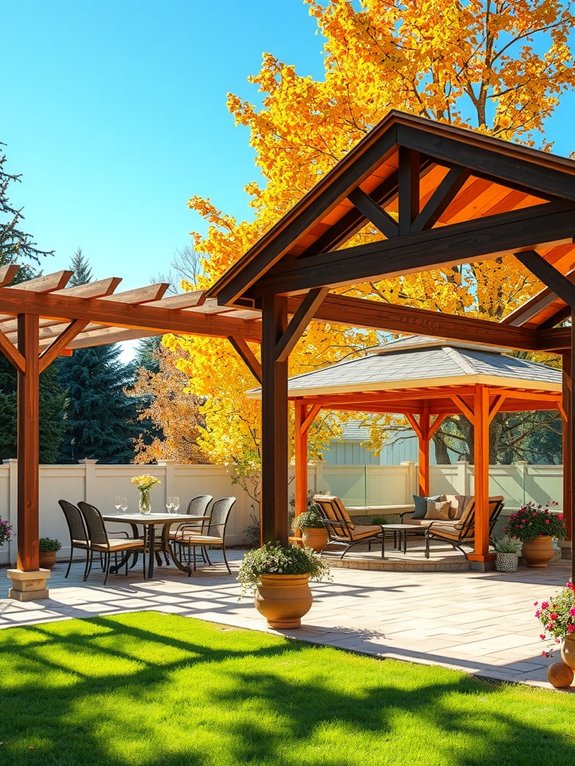 gazebos protect year round entertaining